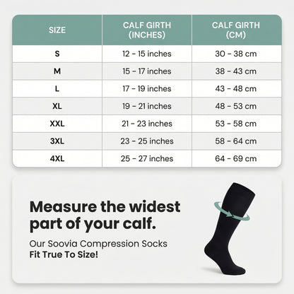 Soovia™ Wide Compression Socks